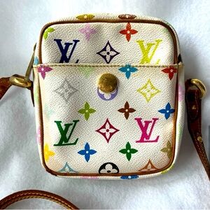 LV Authentic Multicolor Monogram Canvas RARE 💖 Y2K Crossbody Bag ✨
